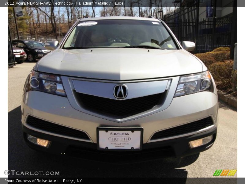 Palladium Metallic / Taupe 2012 Acura MDX SH-AWD Technology