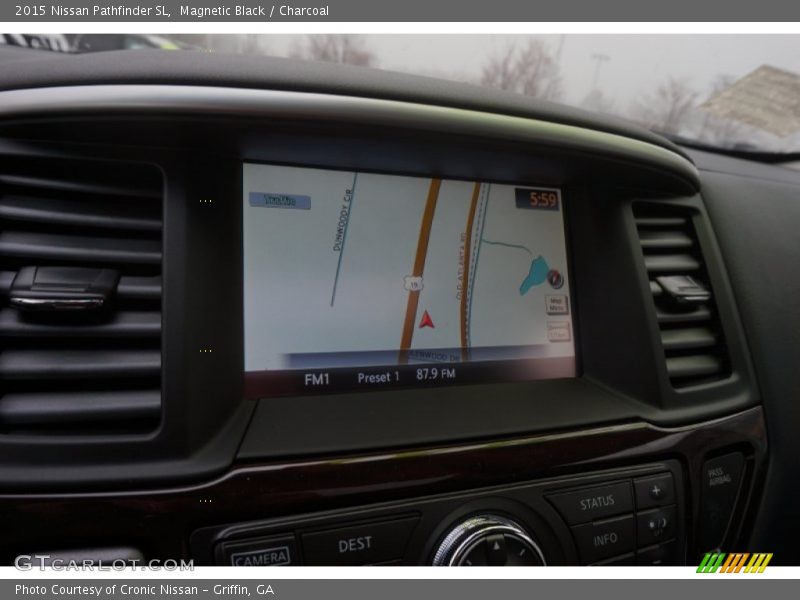 Navigation of 2015 Pathfinder SL