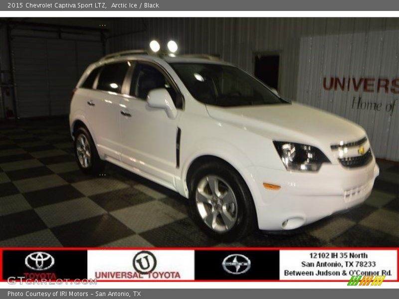 Arctic Ice / Black 2015 Chevrolet Captiva Sport LTZ