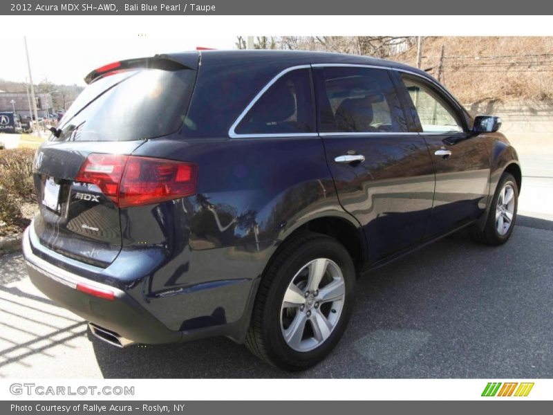 Bali Blue Pearl / Taupe 2012 Acura MDX SH-AWD