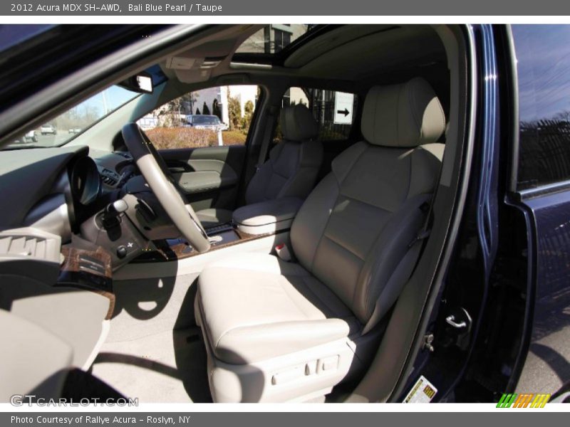 Bali Blue Pearl / Taupe 2012 Acura MDX SH-AWD