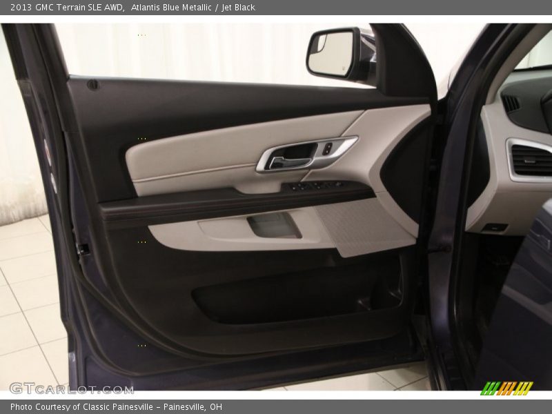 Atlantis Blue Metallic / Jet Black 2013 GMC Terrain SLE AWD