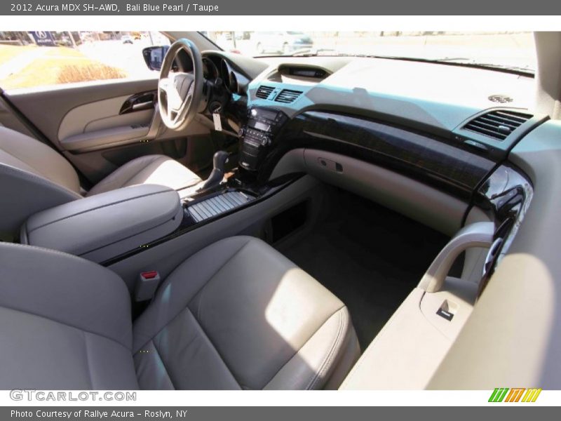 Bali Blue Pearl / Taupe 2012 Acura MDX SH-AWD