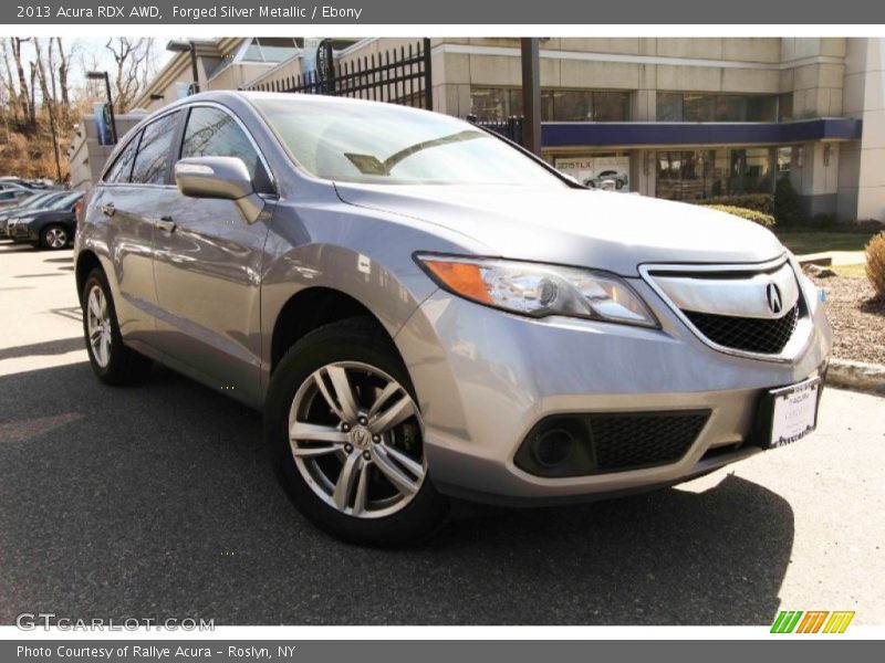 Forged Silver Metallic / Ebony 2013 Acura RDX AWD
