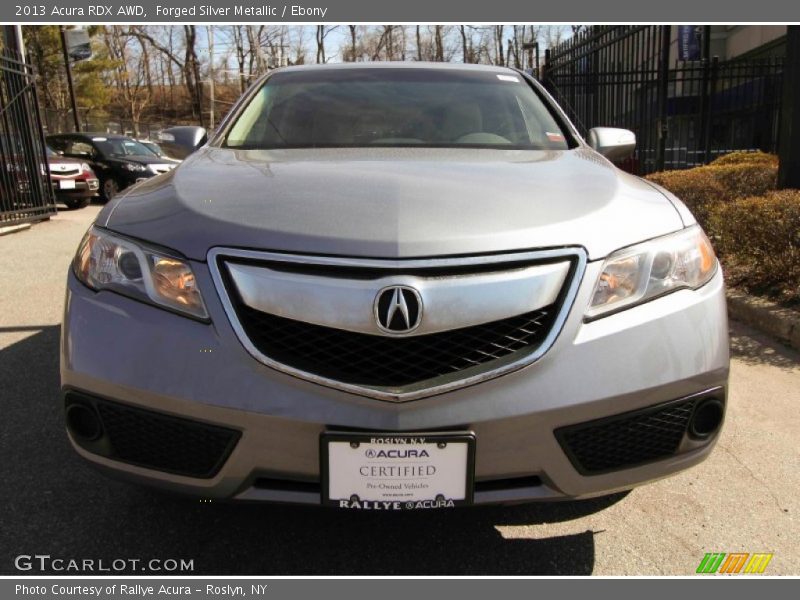 Forged Silver Metallic / Ebony 2013 Acura RDX AWD