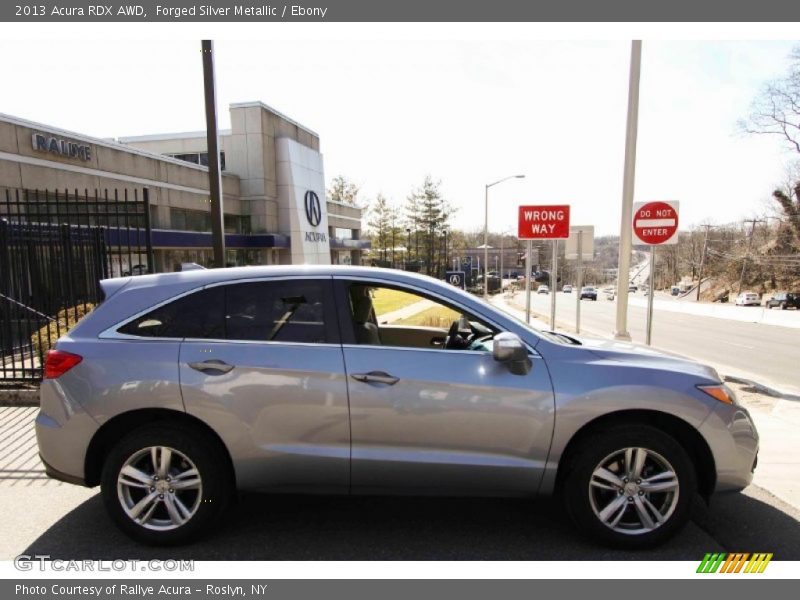 Forged Silver Metallic / Ebony 2013 Acura RDX AWD