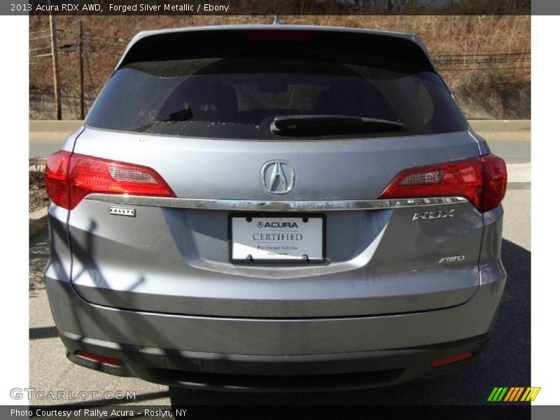 Forged Silver Metallic / Ebony 2013 Acura RDX AWD