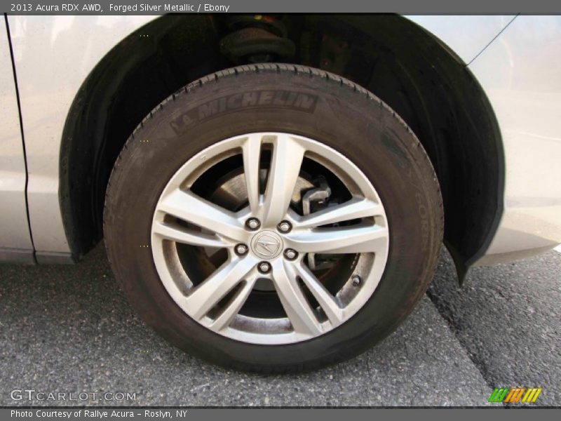 Forged Silver Metallic / Ebony 2013 Acura RDX AWD