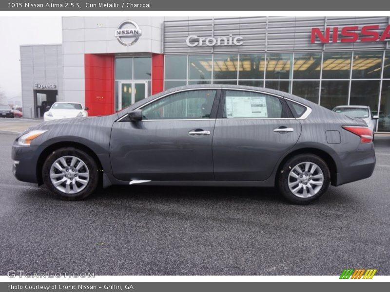 Gun Metallic / Charcoal 2015 Nissan Altima 2.5 S