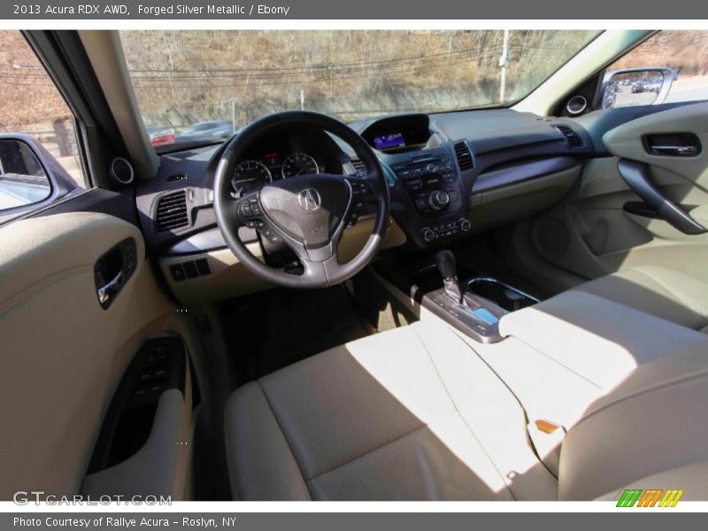 Forged Silver Metallic / Ebony 2013 Acura RDX AWD