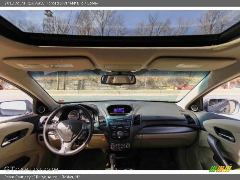 Forged Silver Metallic / Ebony 2013 Acura RDX AWD