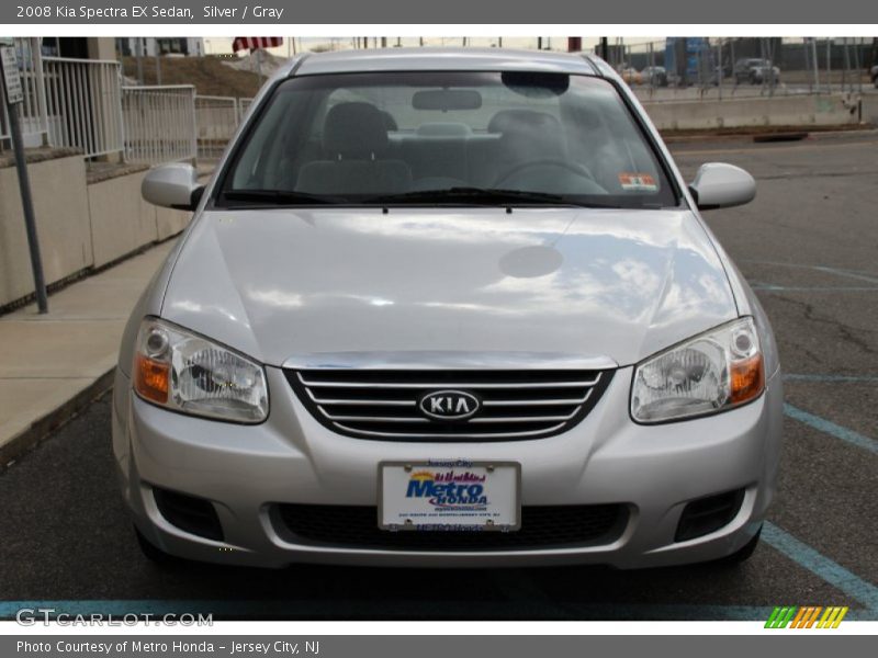 Silver / Gray 2008 Kia Spectra EX Sedan