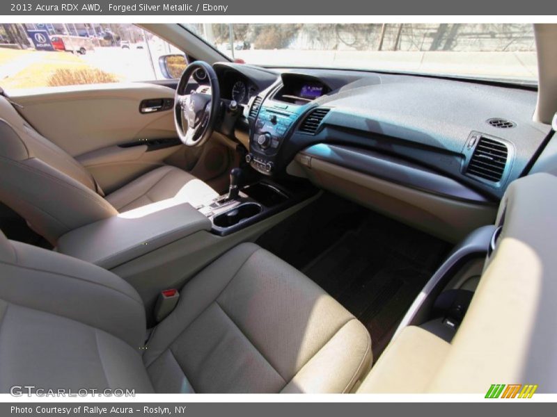 Forged Silver Metallic / Ebony 2013 Acura RDX AWD