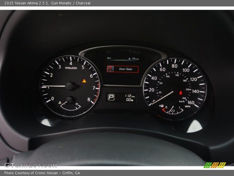 Gun Metallic / Charcoal 2015 Nissan Altima 2.5 S