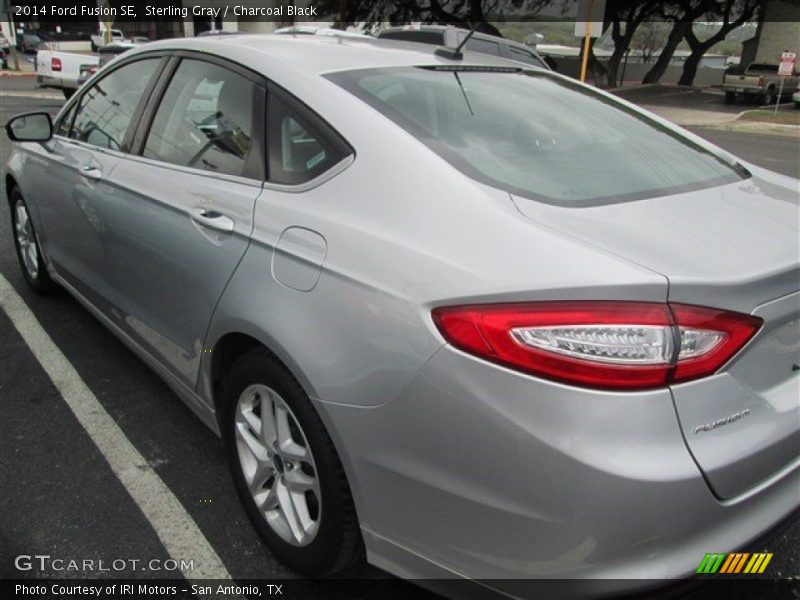 Sterling Gray / Charcoal Black 2014 Ford Fusion SE