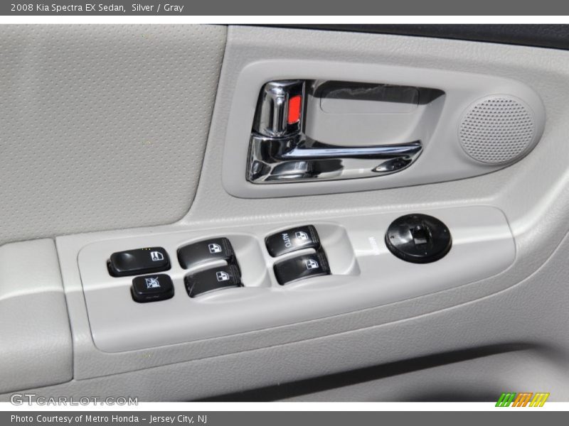 Silver / Gray 2008 Kia Spectra EX Sedan
