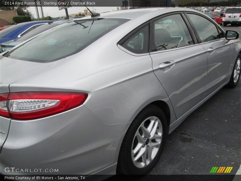 Sterling Gray / Charcoal Black 2014 Ford Fusion SE