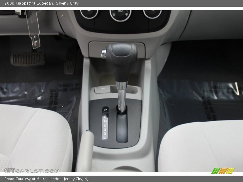 Silver / Gray 2008 Kia Spectra EX Sedan