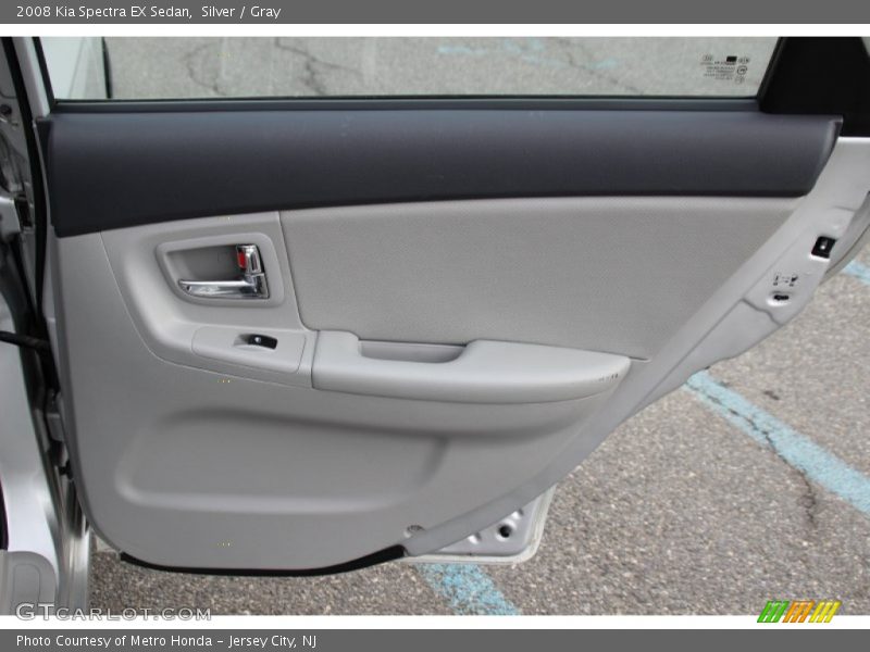 Silver / Gray 2008 Kia Spectra EX Sedan