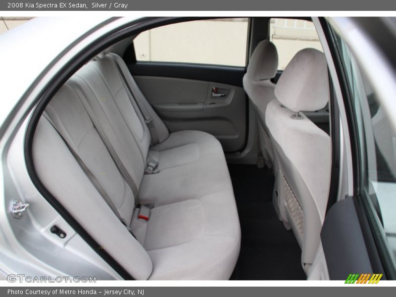 Silver / Gray 2008 Kia Spectra EX Sedan