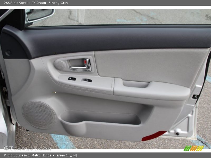 Silver / Gray 2008 Kia Spectra EX Sedan