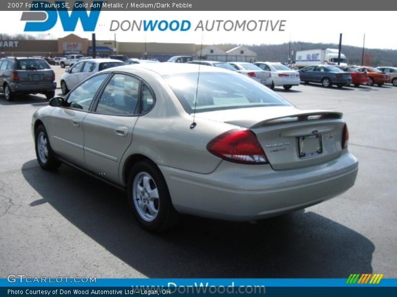 Gold Ash Metallic / Medium/Dark Pebble 2007 Ford Taurus SE