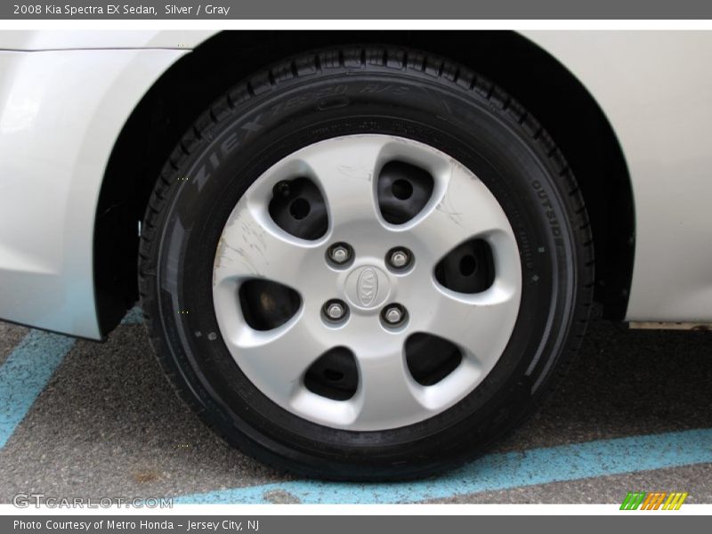 Silver / Gray 2008 Kia Spectra EX Sedan