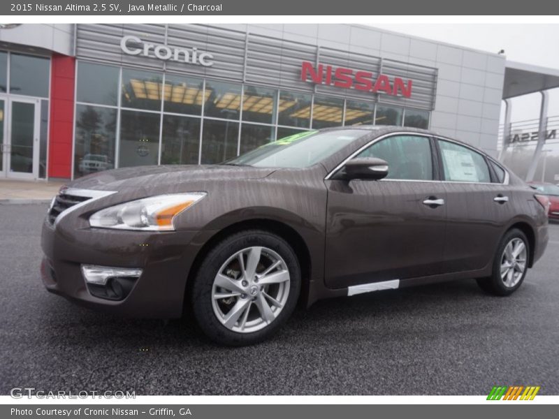 Java Metallic / Charcoal 2015 Nissan Altima 2.5 SV