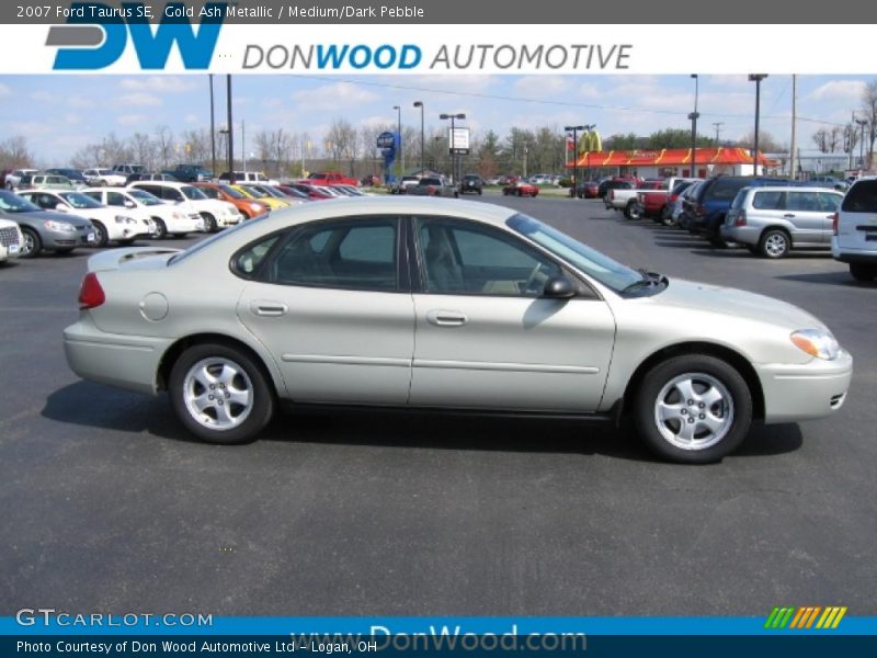 Gold Ash Metallic / Medium/Dark Pebble 2007 Ford Taurus SE