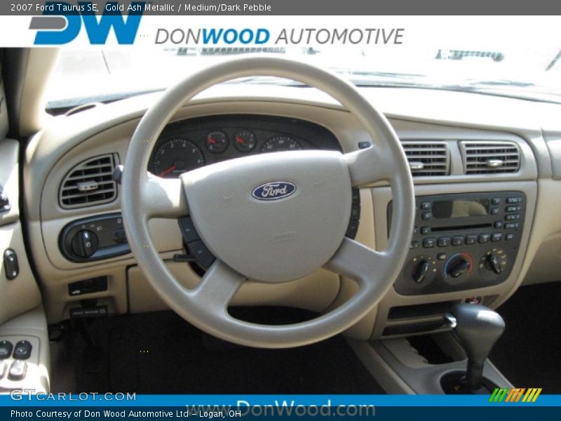 Gold Ash Metallic / Medium/Dark Pebble 2007 Ford Taurus SE