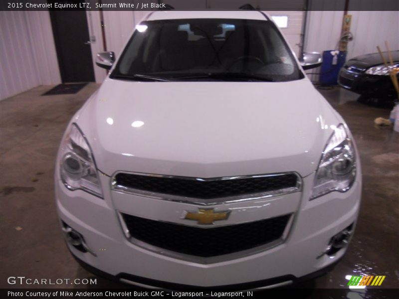 Summit White / Jet Black 2015 Chevrolet Equinox LTZ