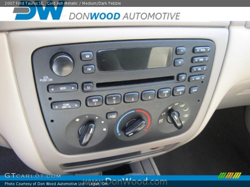 Gold Ash Metallic / Medium/Dark Pebble 2007 Ford Taurus SE