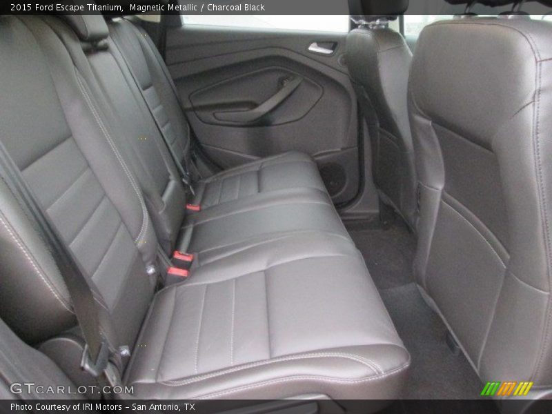 Magnetic Metallic / Charcoal Black 2015 Ford Escape Titanium