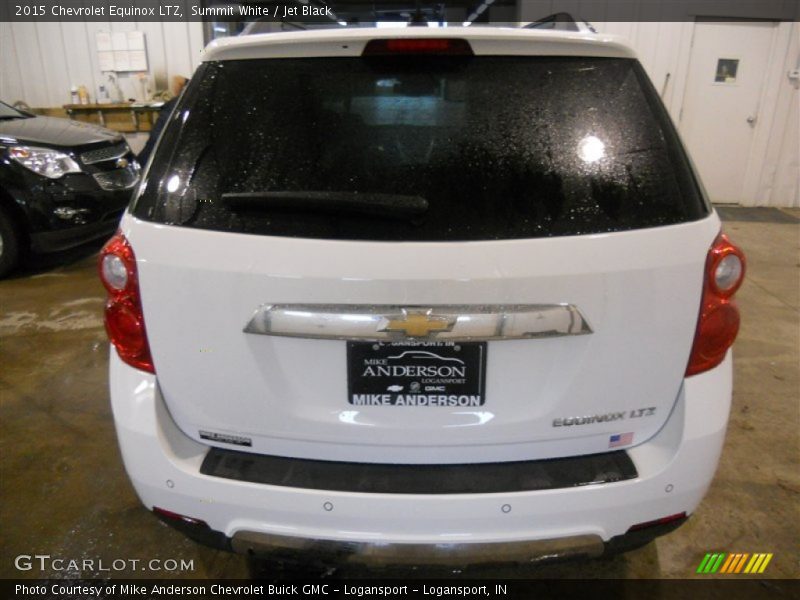 Summit White / Jet Black 2015 Chevrolet Equinox LTZ