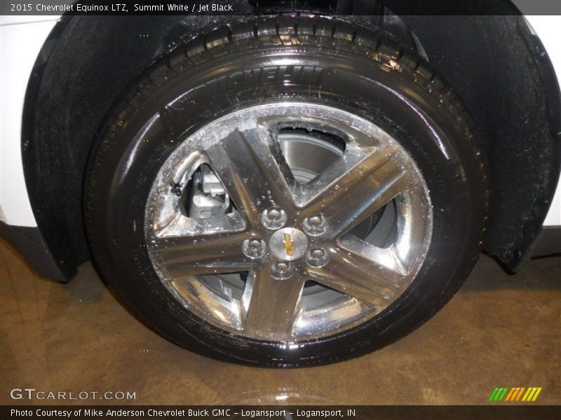 Summit White / Jet Black 2015 Chevrolet Equinox LTZ