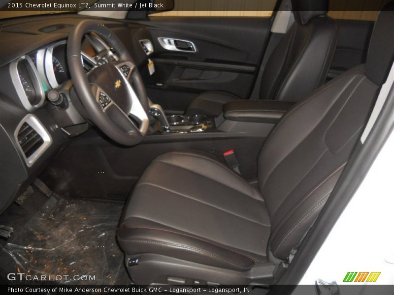 Summit White / Jet Black 2015 Chevrolet Equinox LTZ