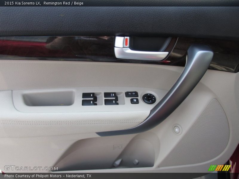 Remington Red / Beige 2015 Kia Sorento LX