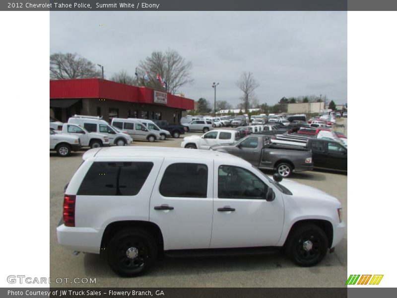 Summit White / Ebony 2012 Chevrolet Tahoe Police