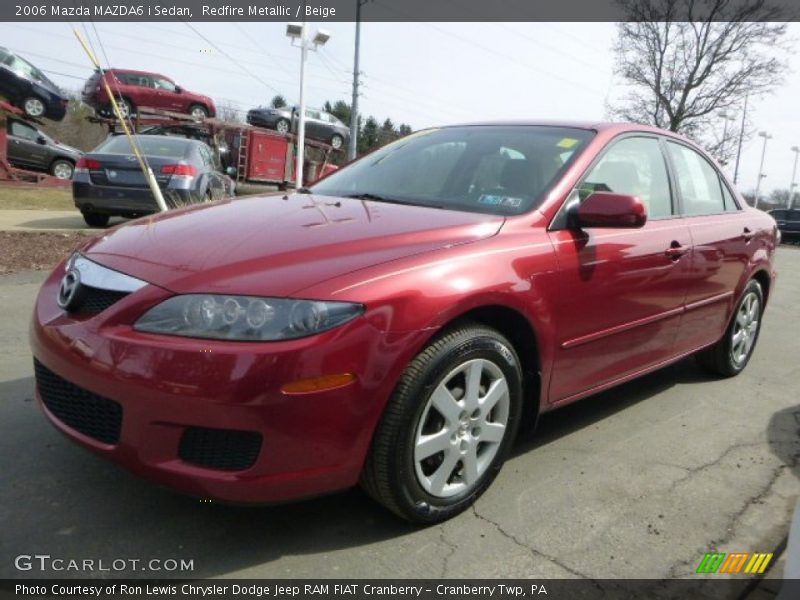 Front 3/4 View of 2006 MAZDA6 i Sedan