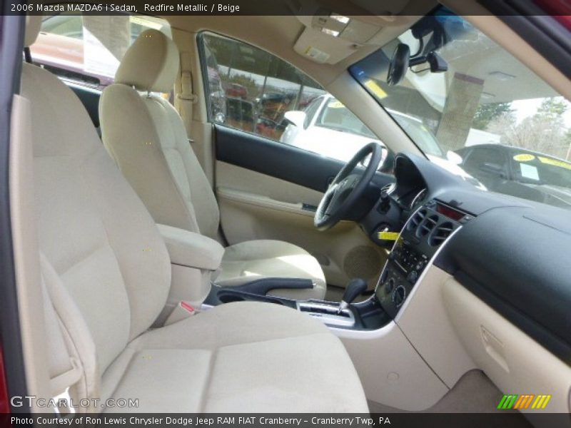  2006 MAZDA6 i Sedan Beige Interior