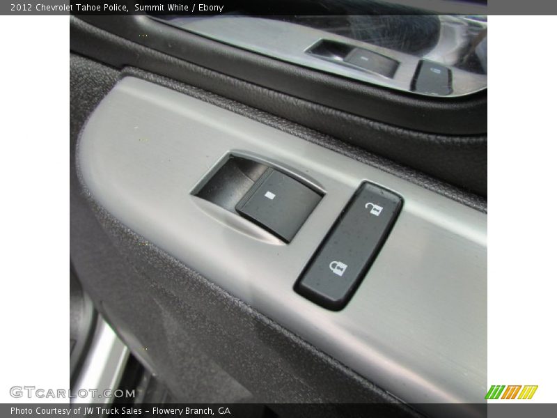 Summit White / Ebony 2012 Chevrolet Tahoe Police