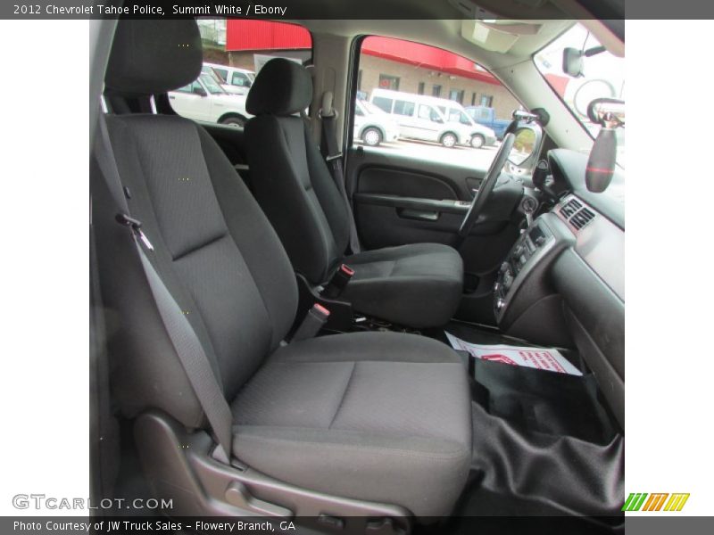 Summit White / Ebony 2012 Chevrolet Tahoe Police