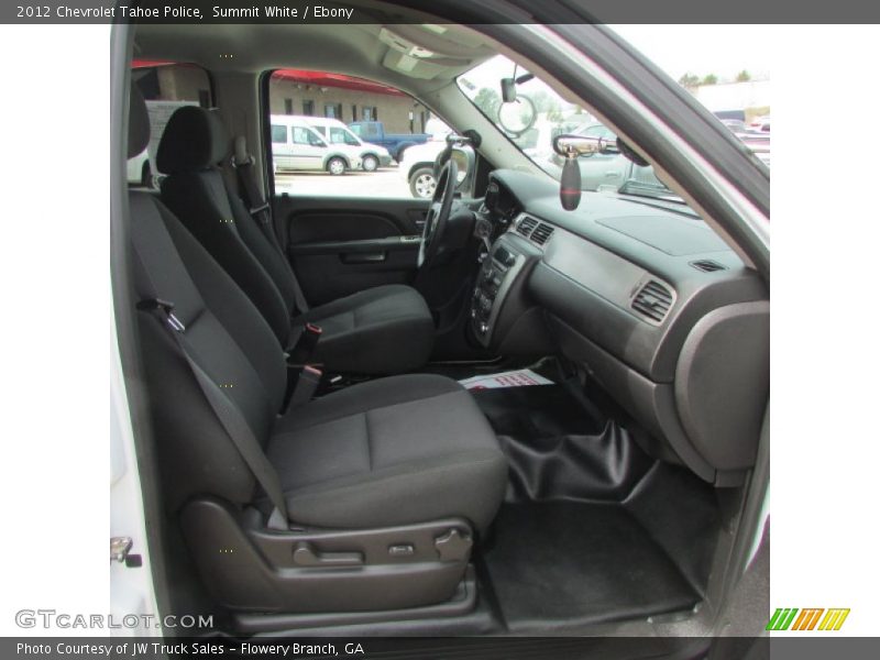 Summit White / Ebony 2012 Chevrolet Tahoe Police