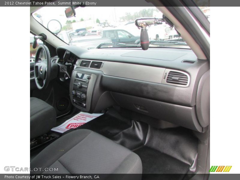 Summit White / Ebony 2012 Chevrolet Tahoe Police