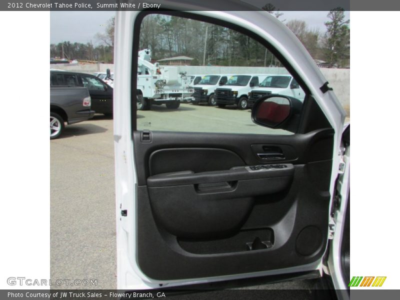Summit White / Ebony 2012 Chevrolet Tahoe Police
