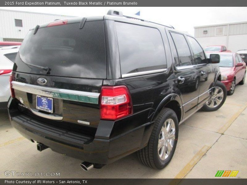 Tuxedo Black Metallic / Platinum Brunello 2015 Ford Expedition Platinum
