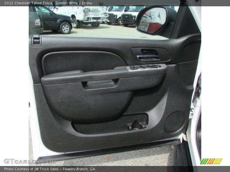 Summit White / Ebony 2012 Chevrolet Tahoe Police