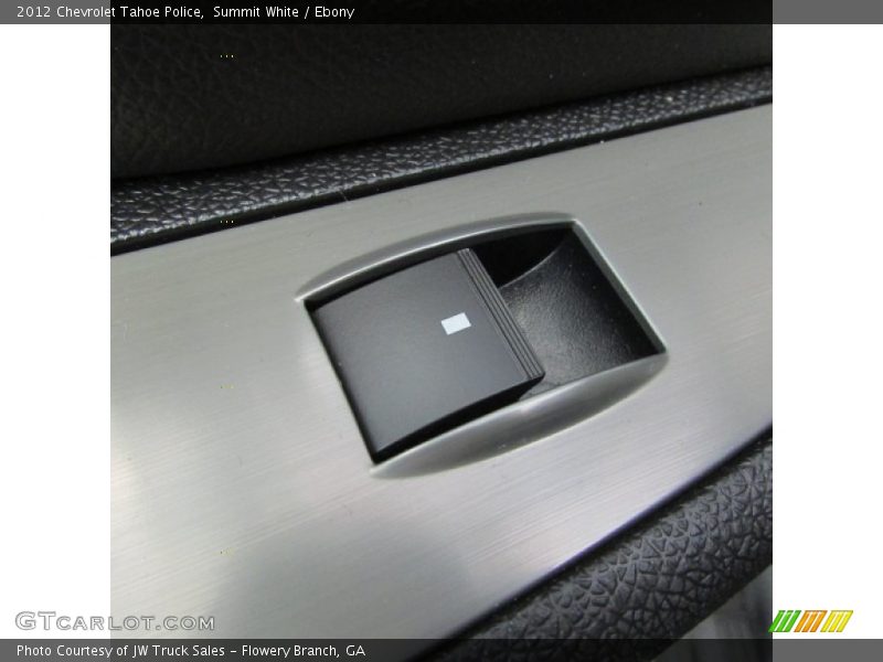 Summit White / Ebony 2012 Chevrolet Tahoe Police