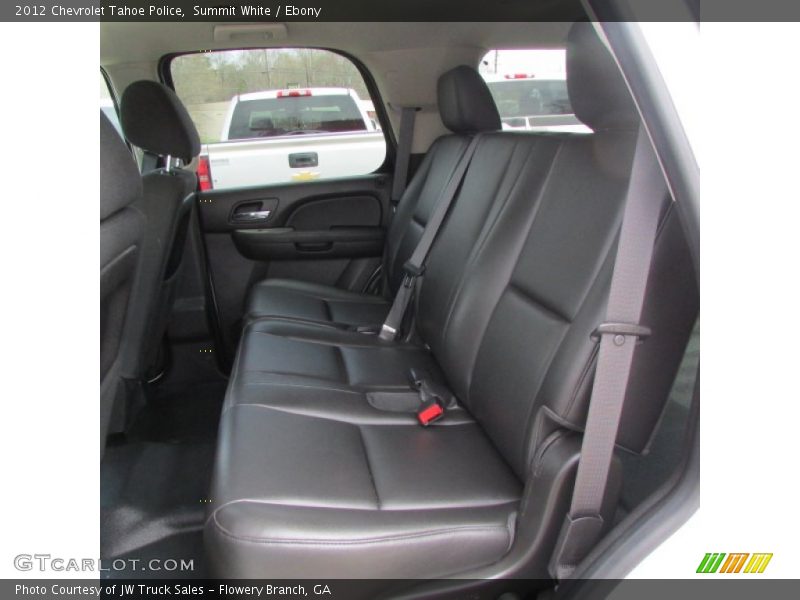 Summit White / Ebony 2012 Chevrolet Tahoe Police