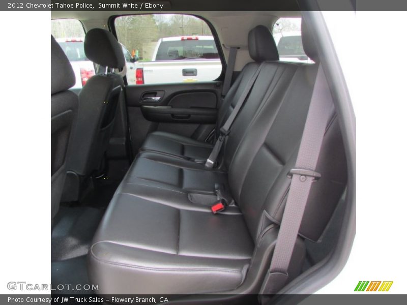 Summit White / Ebony 2012 Chevrolet Tahoe Police